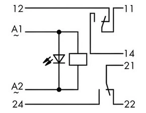 WAGO 286-516 Reléový modul