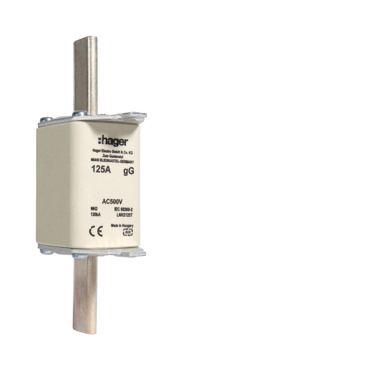 HAG LNH2125M Pojistka nožová NH2C gG 500V 125A dvojitá signalizace