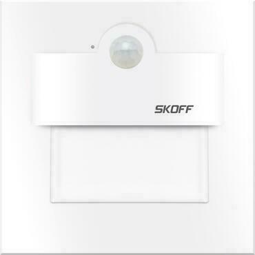 SKOFF Tango LED PIR 120 Motion Sensor Light | 230 V AC | 2,4 W | IP 20 |LED | 3000 K |PIR 120o |Bílý