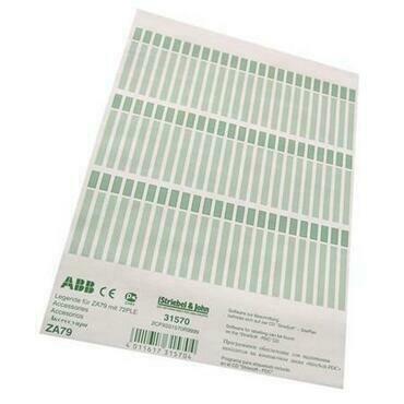 ABB 2CPX031570R9999 ZA79 -popisné štítky pro 72modulů