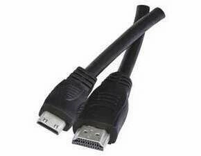 Kabel HDMI EMOS SB1101, 2.0, A vidlice/C vidlice, černý, 1,5m