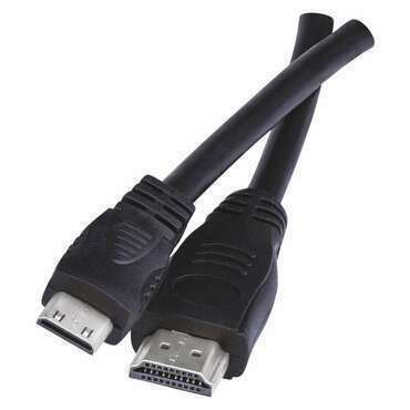 Kabel HDMI EMOS SB1101, 2.0, A vidlice-C vidlice, černý, 1,5m