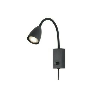 Bodové svítidlo Mika černá GU10 1×25W RABALUX 6719