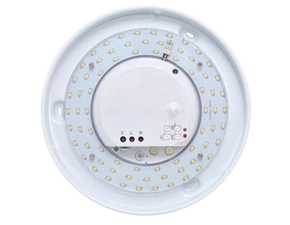 LED svítidlo stropní ECOPLANET bílé, IP44, max.18W, HF senz.360