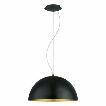 Svítidlo závěsné EGLO HL 1 O530 SCHWARZ GOLD GAETANO 1