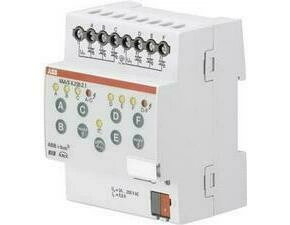 ABB 2CDG110116R0011 Řadový akční člen pohonu hlavic ventilů, 6násobný, 230 V AC 35-KNX