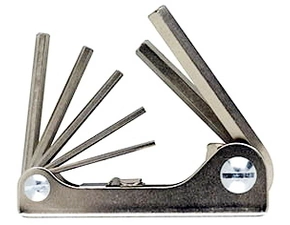 NG NS 450710  Sada imbusových klíčů  7-dílů, velikost - 1,5-6mm, vyklápěcí držák