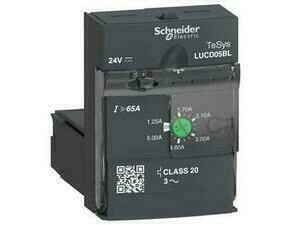 SCHN LUCD05BL TeSys řada U, rozšířená řídicí jednotka, 1,25…5A, třída 20 pro 3-fáz.motory, pro zákla