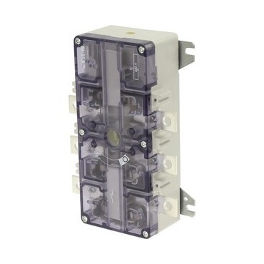 EATON 6094966 DMV-250/3/M4/P-R Odpínač DUMECO, 250A, 3-pól, zadní montáž, s osou 400mm a červenou ov