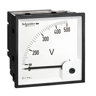 SCHN 16075 VLT 96x96 voltmetr 500V