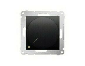 Stmívač pro stm. LED SIMON 54 DS9L2.01/48, ot. stm., tlač. sp., 5-215W, 4 vodič., antracitová metal