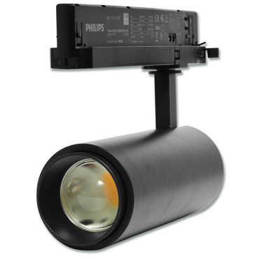 LED svítidlo lištové ECOPLANET TRACK 30W, 3030lm, 4100K, IP20, černá (TR-TL-30W/CR/NA)