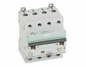 Chránič kombinovaný LEGRAND 411233 DX3 KOMB. 4P C10 30MA A 6KA