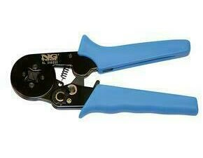 NG NL 246 220  Kleště lisovací délka - 175mm, čtyřhran, pro dutinky 0,08-6mm