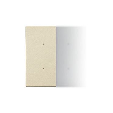 Kryt SIMON TKE2x/144, pro elektronické spínače a ovladače, 1/2násobný, champagne matná