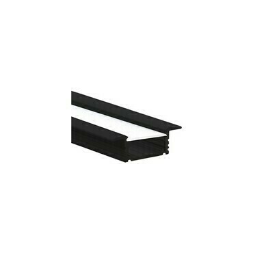 Hliníkový profil pro LED pásek LED-POL Profil Uni IN Black 1M