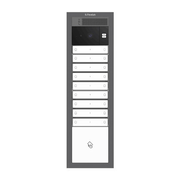 DV SYSTEM: 11 až 18 tlačítek (dělené jm.) + KAMERA + BOD Lite: čtečka RFID čipů MIFARE 13,56MHz (4M)