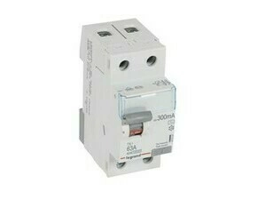 Chránič dvoupolový LEGRAND 411531 TX3 CHRÁN. 2P 63A 300MA AC