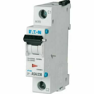 EATON 248439 ZP-ASA/230 Vypínací spoušť pro modulární jističe, montáž vlevo, uchycení západkou, 110-