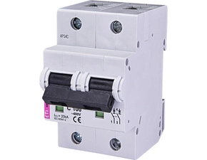 Jistič dvoupolový ETI 002123732, ETIMAT 10 2p B100