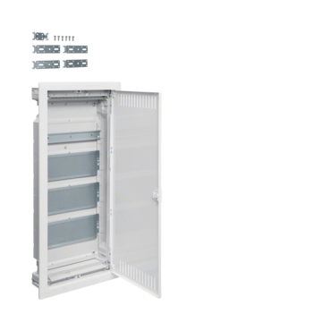 Rozvodnice zápustná HAG VU48NWB Rozvodnice multimediální zápustná, volta 48, s MP