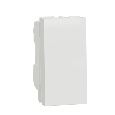 SCHN NU310118SC Unica - Spínač jednopólový řazení 1, šroubový, 1M, Bílý