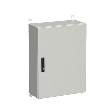 Rozvaděč nástěnný SOLARIX LC-20-18U-63-22-G, 19", 18U, 600x300 mm, plechové dveře, zámek, venkovní