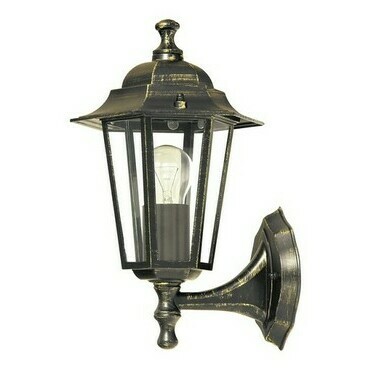Venkovní nástěnné svítidlo Velence antická zlatá E27 1×60W RABALUX 8234