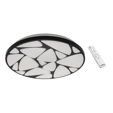 DAM Plafoniera MINERAL SMD LED C 48W WW-CW IP44 černá