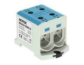 MOREK MAA2150B10 Univerzální řadová svorka OTL 150-2xAl/Cu 25-150mm2 1000V modrá