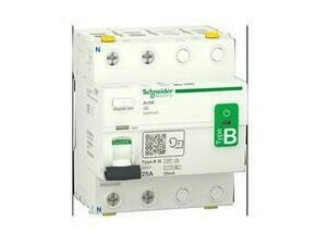 SCHN A9Z61225 Proudový chránič iID 2P 25A 30mA typ B-SI 230V RP 0,4kč/ks