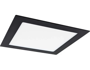 Svítidlo LED vestavné GREENLUX LED60 VEGA-S černá 12W, teplá bílá, černá