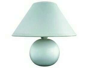 Noční lampička Ariel matná bílá E14 1×40W RABALUX 4901