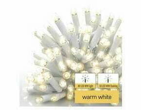 EMOS D2CW04 PROFI-CONN ICICLE 50LED 3M-WHITE IP44  WW/WW FLASH