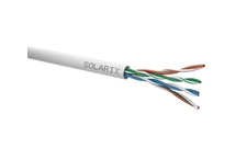 Kabel datový SOLARIX SXKD-5E-UTP-PVC, CAT5E, UTP, PVC, Eca, 1000m, šedý