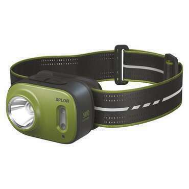 EMOS P8567 LED nabíjecí čelovka GP Xplor PHR17, 500 lm