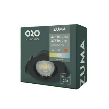 Zápustné bodové LED svítidlo LED-POL Zuma LED R 5W CCT B