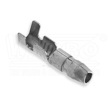 wpr9002 KOK-2.5-4-SN lisovací konektor kolík kruhový neizolovaný, mosaz, 1,5 - 2,5 mm2, o : 4 mm, po