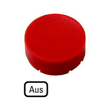 EATON 218232 M22-XDH-R-D5 Tlačítková výplň, bez prosvětlení, zvýšená, Aus, červená
