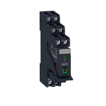 SCHN RXG22P7PV Relé Zelio + patice, 2V /Z, 5A, 230VAC, varistor