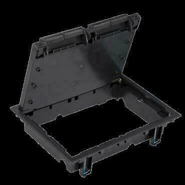 Víko revizní SIMON S600/14, Simon SF, montážní rozměr 210 x 300 mm, šedá grafitová