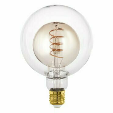 EGLO LM-E27-LED G125 4W AMBER/KLAR 1 STK