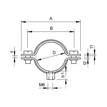 732 6 GTP Distanční příchytka