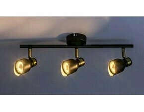 Svítidlo stropní RABALUX 73049 LILOU zlatá GU10 3x MAX 25W