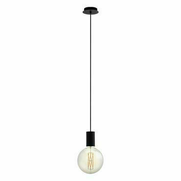 Svítidlo závěsné EGLO HL 1 E27 SCHWARZ POZUETA