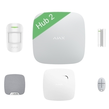 Alarm domovní AJAX SET5, StarterKit, bílý