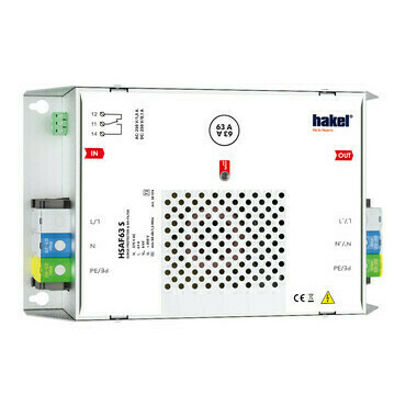 HAKEL 30174 HSAF63 S SPD typ 3 s VF filtrem RP 1,6kč/ks