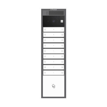 DV SYSTEM: 11 až 18 tlačítek (dělené jm.) + KAMERA + BOD Lite: čtečka RFID čipů MIFARE 13,56MHz (4M)