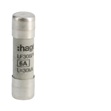 HAG LF306PV Pojistka válcová, velikost 10x38, 6A gR 1000V DC
