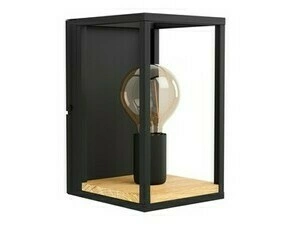 Svítidlo nástěnné EGLO WL 1 E27 SCHWARZ HOLZ LIBERTAD